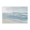 Stupell Industries Calm Blue Beach Waves Canvas Wall Art Design by Mike Calascibetta